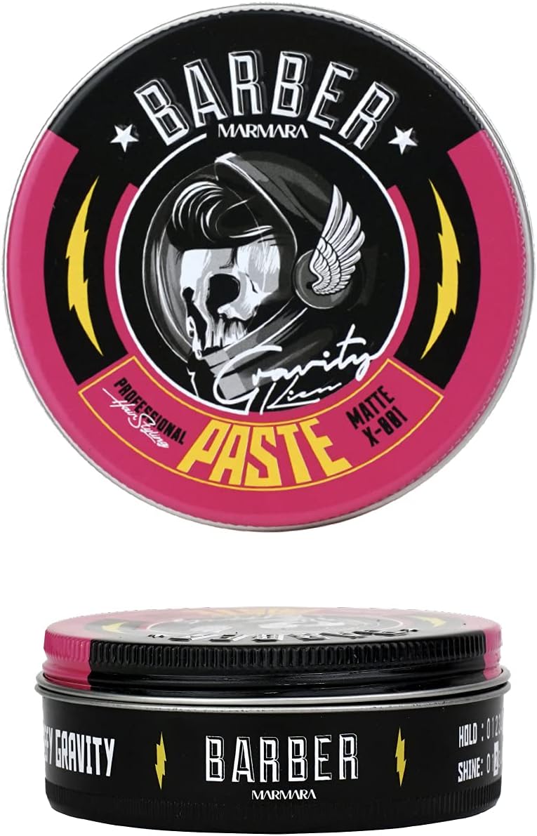 PASTE Cire Coiffante Mat 100ml - Pâte à Cheveux Homme - Tenue Moyenne - Cire Mate à Modeler - Barbershop Cheveux Paste 100 g (Lot de 1)