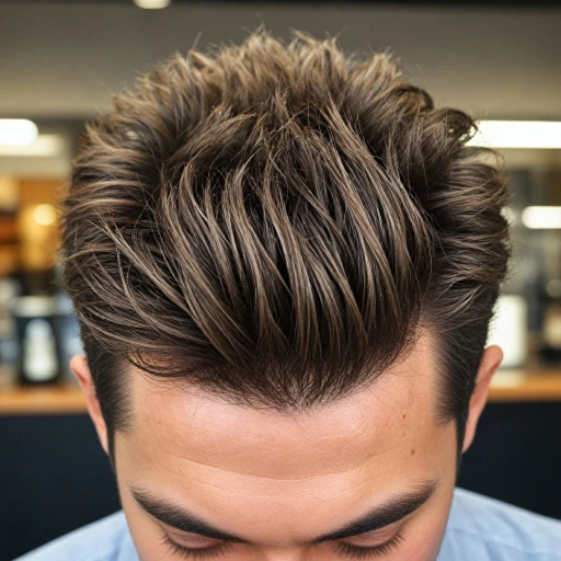 Optimiser la texture des cheveux masculins avec de la poudre