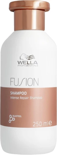 Wella Professionals Fusion Shampoing Réparation Intense - Apporte Brillance et Prévient la Casse - Pour Cheveux Secs et Abîmés (250ml) 250 ml (Lot de 1)