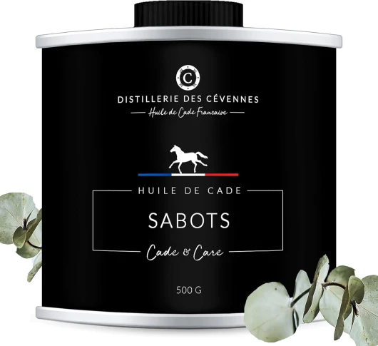 Huile de Cade pour Chevaux - Soin des Sabots - 500g - La Seule Huile 100% Fabriquée et Distillée en France 500 Gr