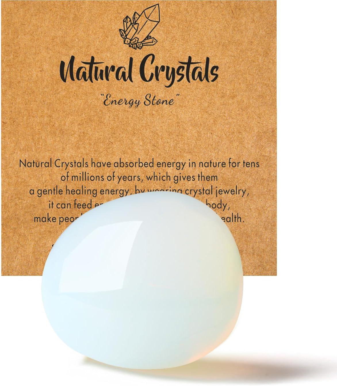 XIANNVXI Polie Cristal Opale Pierre Cristal Opale Pierre de Cristal de Guérison Naturelle Pierre de Cristal Pierres Précieuses Cristaux