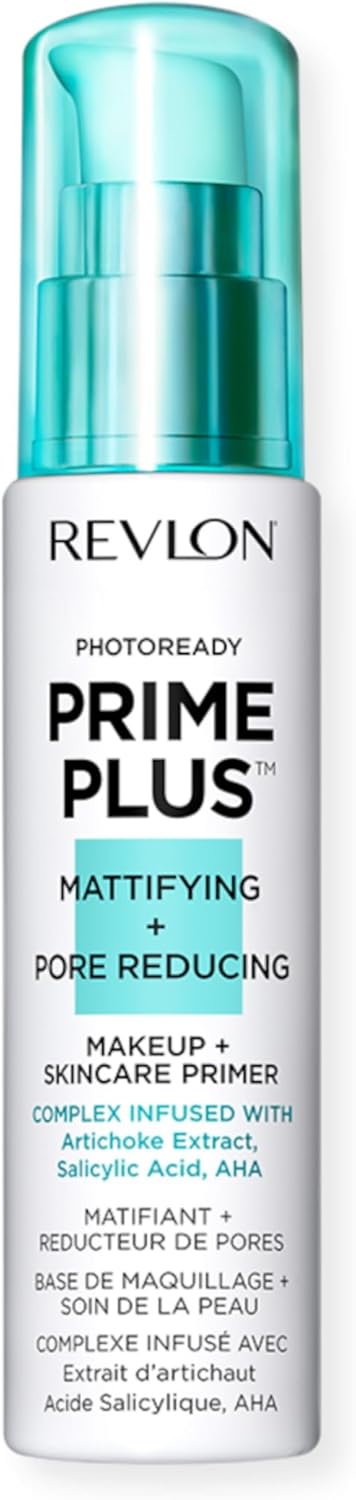 Photoready Prime Plus - Base Maquillage et Soin - Base de teint Matifiante - Réduit l'Apparence des Pores - Idéal pour Peaux Mixtes et Grasses - Makeup Primer - 30 ml 003 Matifiant & Réducteur de pores