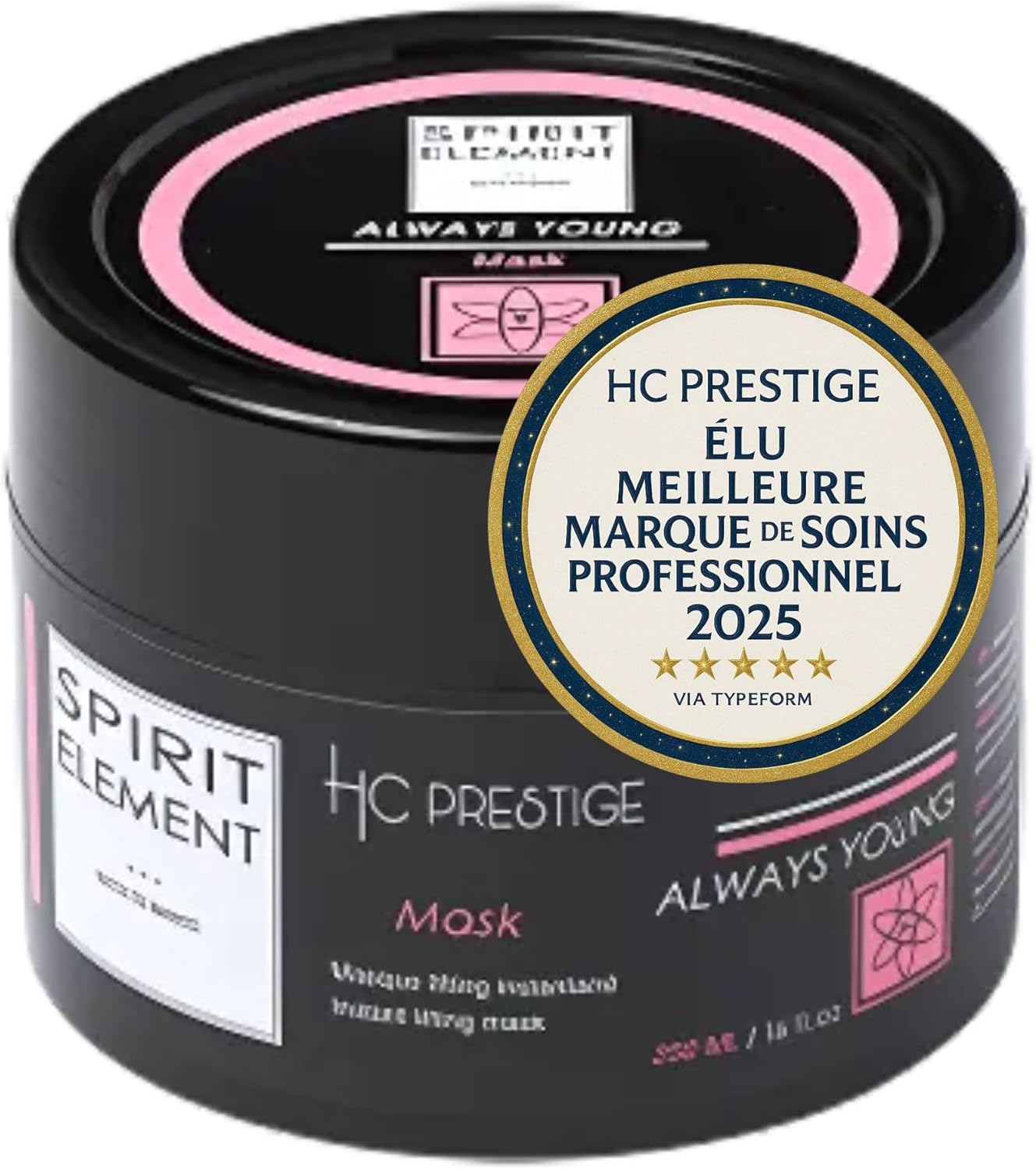 Masque Cheveux Brillance Extrême 250ml – Soin Métamorphose, Cure de Jeunesse & Régénération Profonde, Collagène de Caviar – Sans Silicones, Cheveux Ternes, Secs, Abîmés – HC Prestige, Made in France