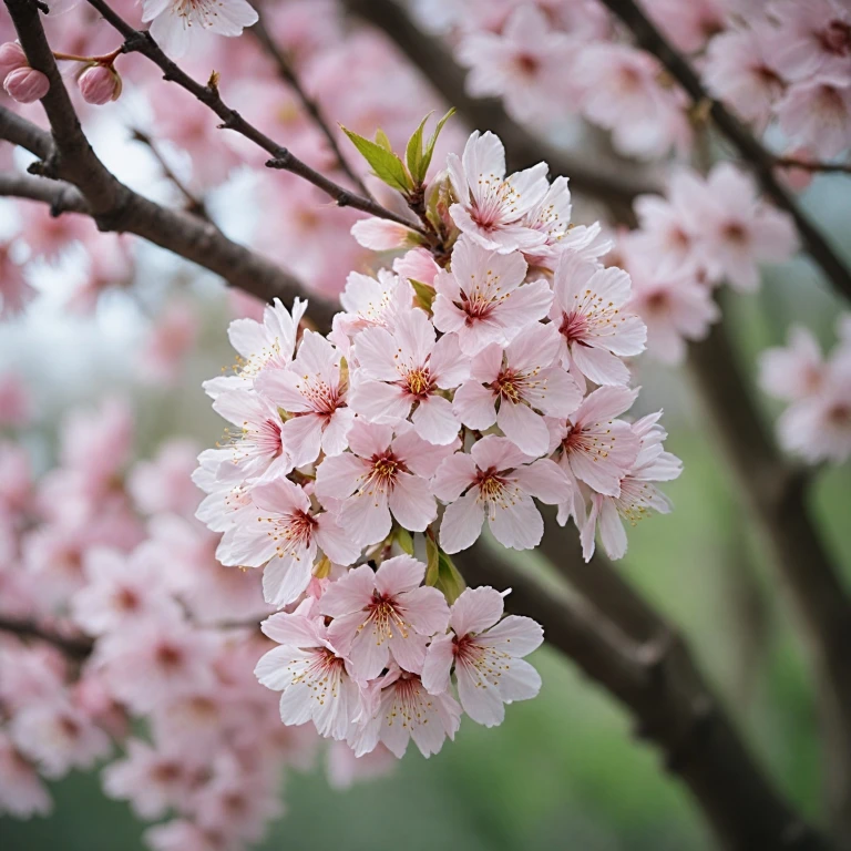 L'élégance du parfum à la fleur de cerisier