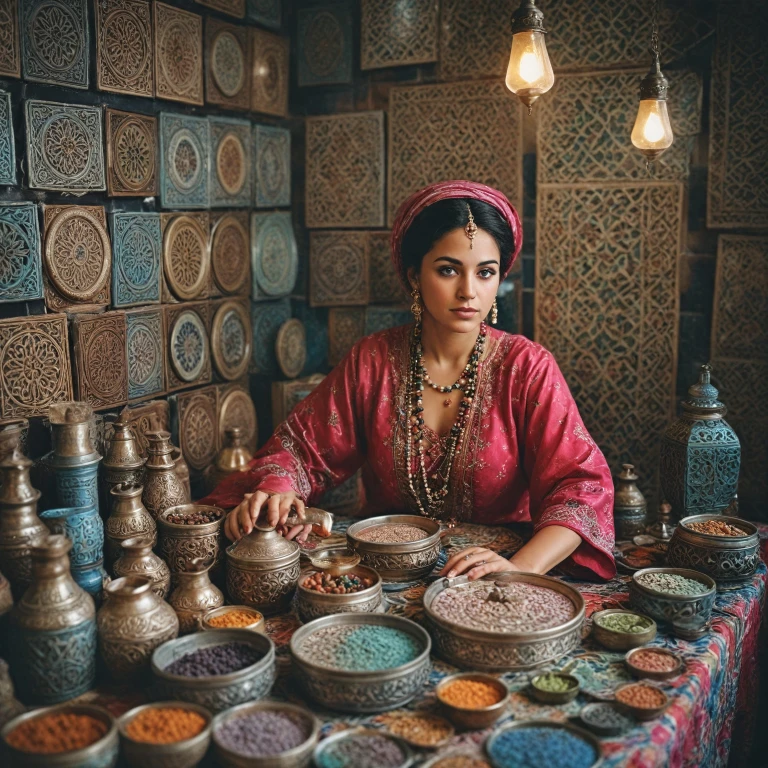 L'art du maquillage traditionnel marocain