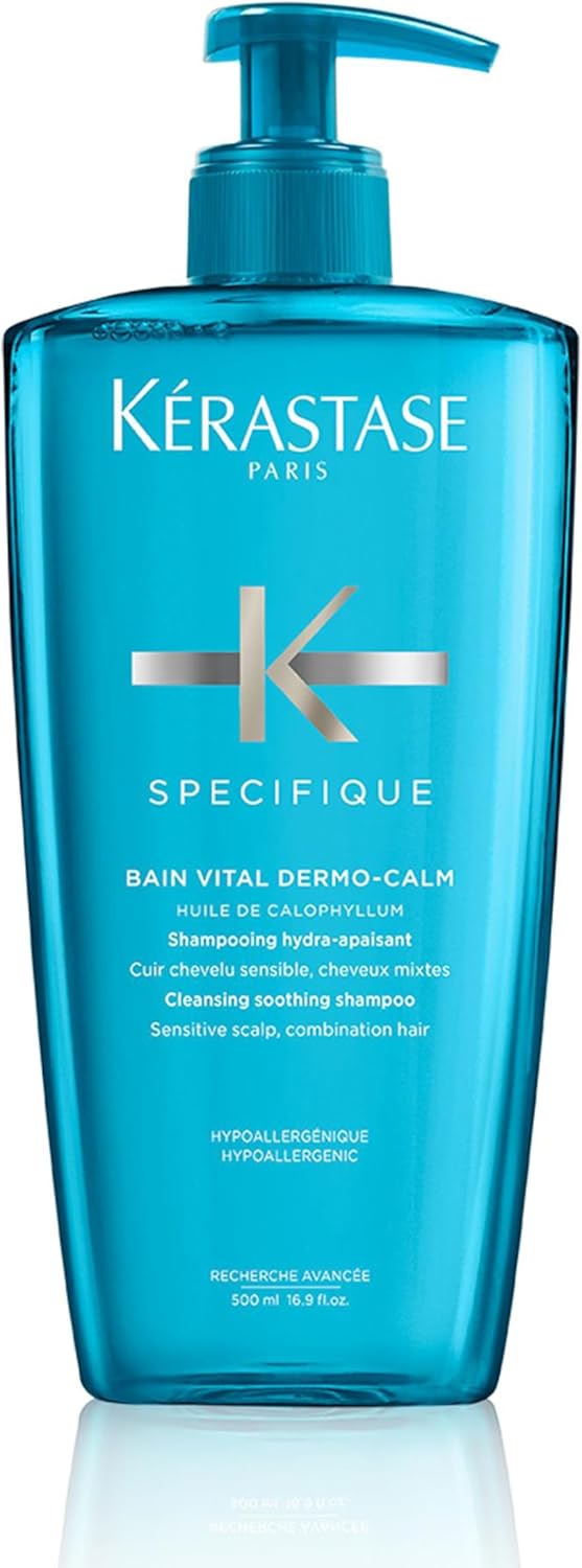 Kérastase, Spécifique, Shampoing Hydra-Apaisant, Pour Cuirs Chevelus Sensibles, Bain Vital Dermo-Calm Bain Vital Dermo Calm 500ml