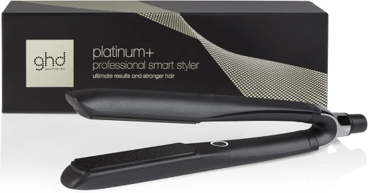 Ghd - Lisseur ghd Platinum+ - Fer à lisser professionnel (Noir) - Des cheveux 75% plus brillants et 70% plus forts - S'adapte aux besoins de vos cheveux - Idéal pour les cheveux colorés et/ou abîmés