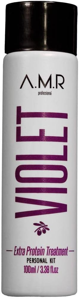 AMR Professional TRAITEMENT LISSAGE PROTEINE VIOLET SANS FORMOL (100 mL)