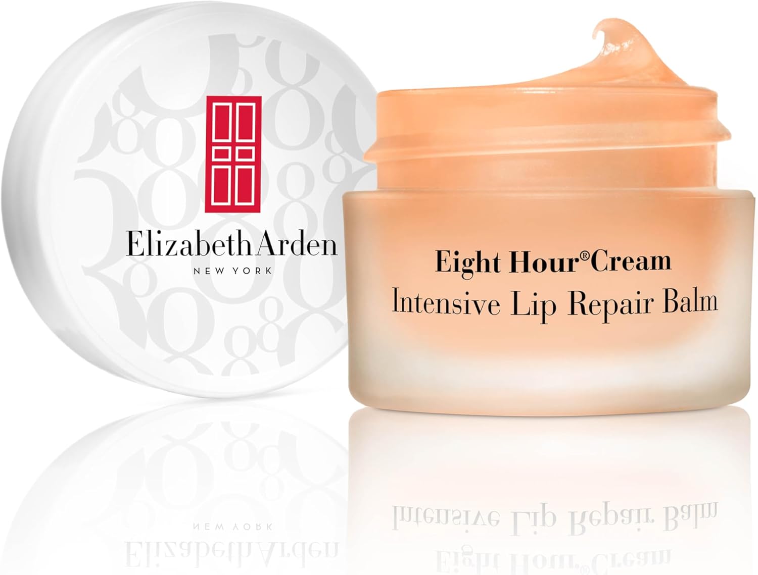 Elizabeth Arden, Eight Hour Cream, Baume à lèvres Hydratant et Adoucissant, Soin pour le visage à base d'Arnica, Beurre de Karité et Menthol, Skincare pour Peaux Sèches, Effet Glossy