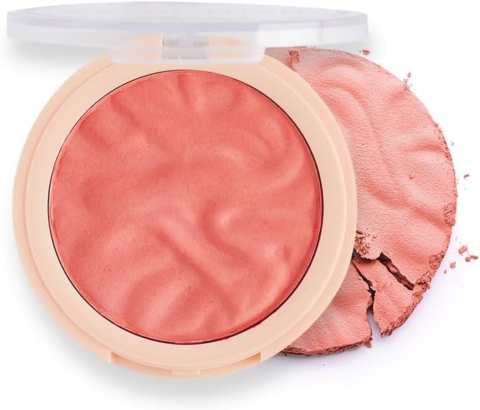 Makeup Revolution, fard à joues rechargé, Rhubarbe et crème anglaise, 7,5 g Rhubarb & Custard