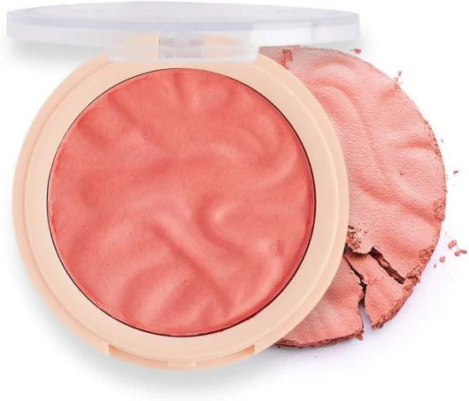 Makeup Revolution, fard à joues rechargé, Rhubarbe et crème anglaise, 7,5 g Rhubarb & Custard