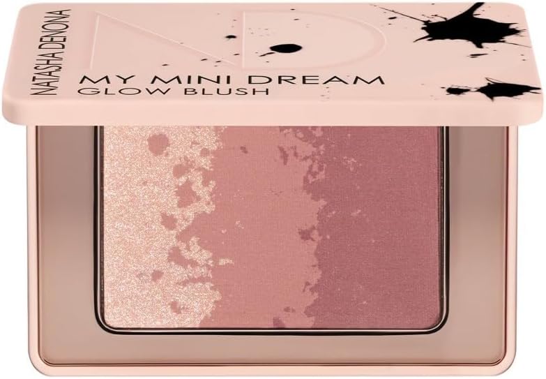 NATASHA DENONA Original - My Mini Dream Glow Blush Palette de blush et illuminateurs - Couleur - 4 grammes - Vegan - by Bella -