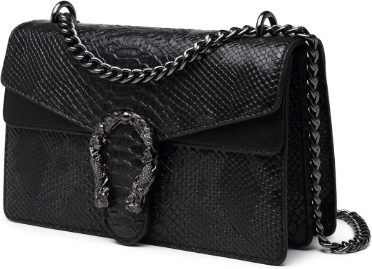 Sac à bandoulière pour femme - Petit sac à main en cuir avec bandoulière réglable