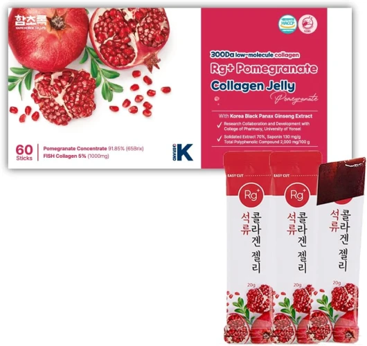 HAMCHOROK Rg+ Bâton de gelée de collagène à la grenade anti-âge Korean-Beauty (60)