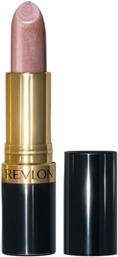 Rouge à lèvres Super Lustrous Pearl, Formule crémeuse pour des lèvres douces et pulpeuses, Sensation d'hydratation, 353 Cappuccino, 4,2g Cappuccino (353)