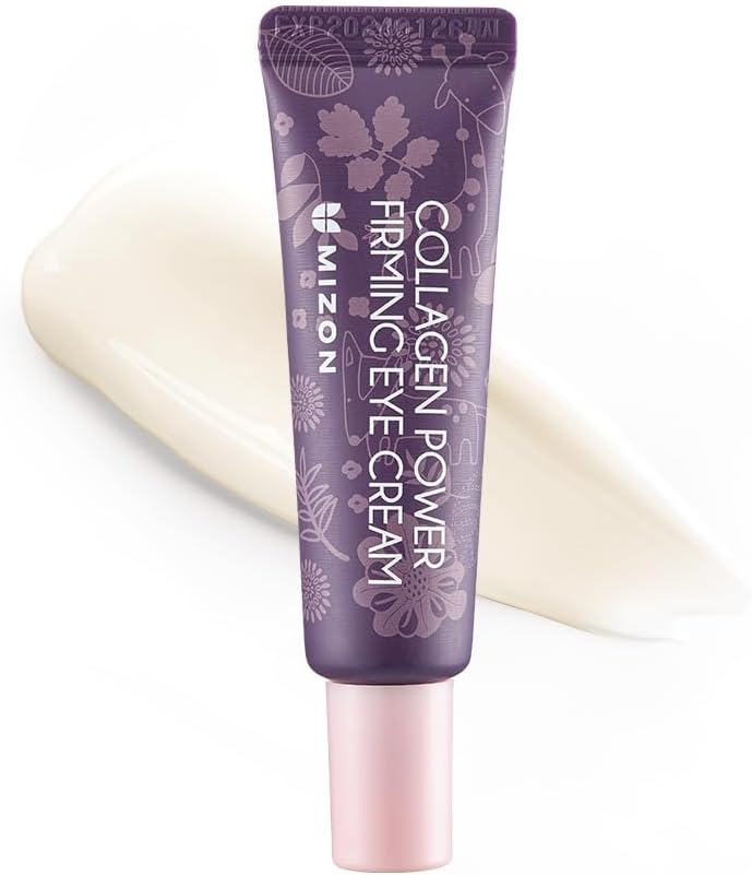 [MIZON] COLLAGEN POWER FIRMING EYE CREAM (10ml) Soin coréen - Crème contour des yeux au Collagène marin - Acide Hyaluronique - Soin anti-âge & Anti-rides - Ultra Hydratant & Nourrissant 10 ml (Lot de 1)