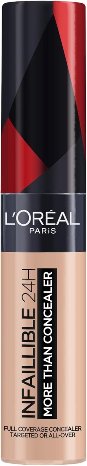 L’Oréal Paris Infaillible 24H Correcteur/Fond de Teint 2 en 1 322 Ivoire, l'emballage peut varier