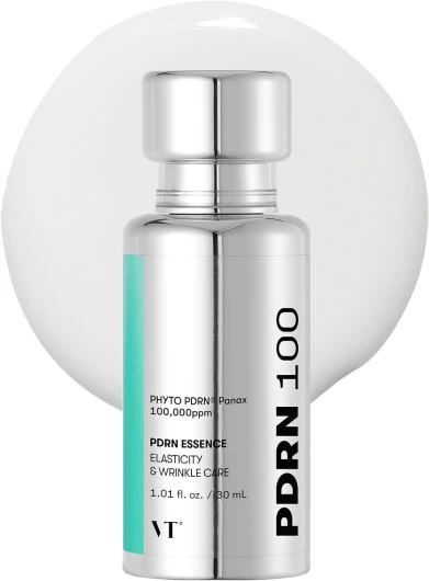 PDRN 100 Essence, Sérum Éclat Intensif, 100,000ppm PDRN Végétal, Restauration & Repulpant, Hydratant & Nourrissant, Raffermissant, Ridules, Soin Coréen 1.01 fl - Oz.