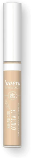 Radiant Skin Concealer - Light 02 - Camoufle efficacement les cernes et les imperfections - Jusqu'à 8 heures de tenue - Hydrate la peau - vegan - Cosmétiques naturels (1x 5,5 ml) Light 02 5.5 ml (Lot de 1)