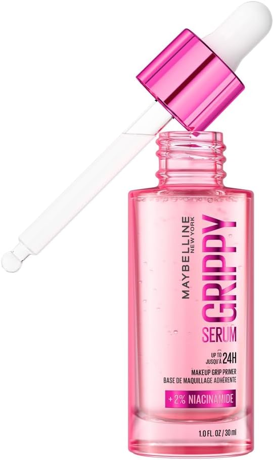 NEW YORK - Grippy Serum - Base De Teint Perfectrice - Fixe Le Maquillage Pendant 24H - Texture Ultra-Fondante - Enrichie En Niacinamide & Aloe Vera - Technologie Serum-To-Grip - 30 ml