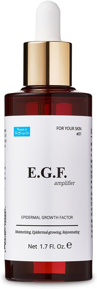EGF Sérum Facteur de croissance épidermique 50 ml Ingrédients cosmétiques pour le visage, sérum pour la peau, facteur de croissance EGF coréen EGF, abondant ensuite