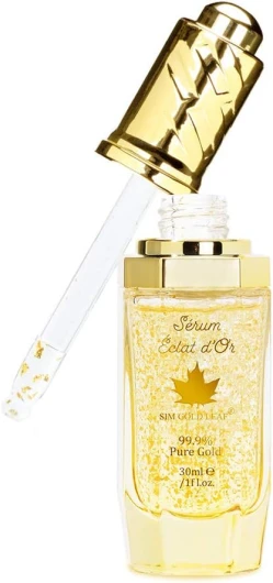 Sérum éclat d'or Hydratant Anti-rides Anti-âge (30, Sans parfum)