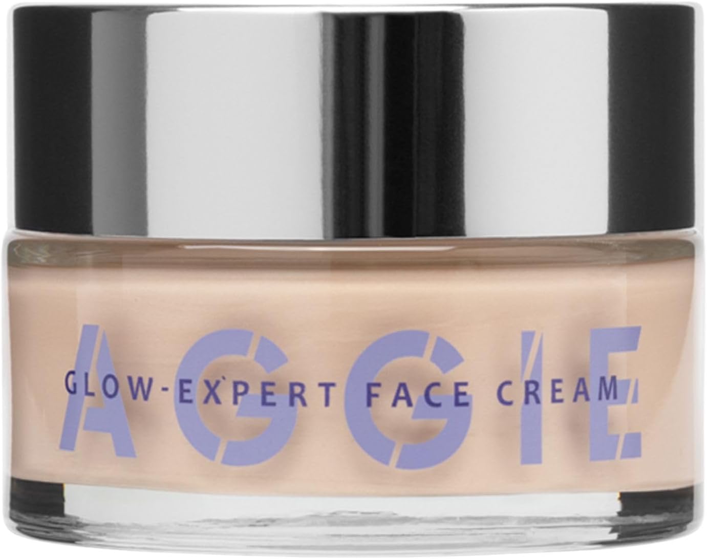 Aggie Crème de jour 50+ pour peaux sèches avec effet brillant - 50 ml - Anti-âge - Hydratante - Réduit les rougeurs - Régénère - Sous le maquillage 50 ml (Lot de 1)