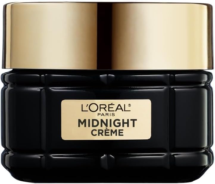 L'Oréal Paris - Midnight Crème Age Perfect Renaissance Cellulaire - Crème de Nuit Régénérante Anti-Âge - Soin Visage Anti-Rides, Fermeté, Confort - Tous Types de Peaux - 50 ml 1 ml (Lot de 1)