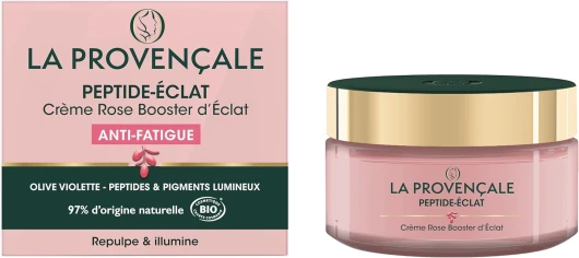 Bio - Crème Rose de Jouvence Anti-Âge Éclat Certifié Bio - Huile d’Olive Bio AOP Provence - Pour Tous Types de Peau Même les Plus Sensibles - 50 ml
