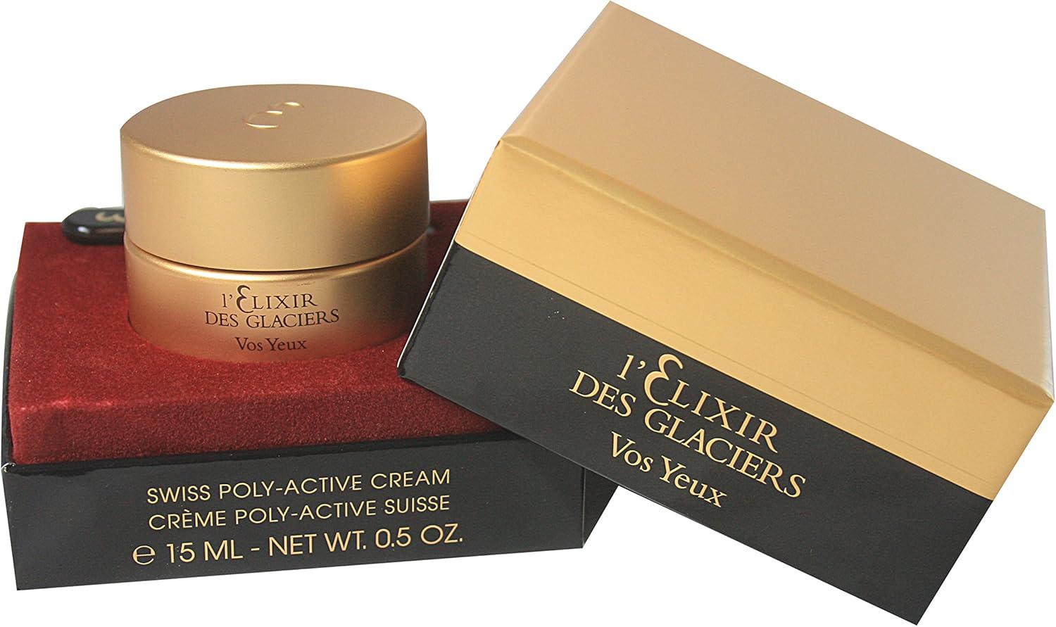 Valmont - L Elexir Des Glaciers Vos Yeux - Crème poly active suisse - 15 ml