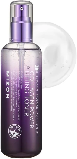[MIZON] COLLAGEN POWER LIFTING TONER (120 ml) Soin coréen - Lotion tonique pour le visage - Collagène marin - Soin anti-âge hydratant & apaisant - Peaux sèches & matures