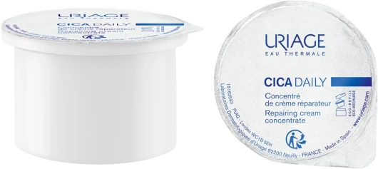 Cica-Daily Crème Réparatrice - Centella Asiatica, à l'Acide Hyaluronique & à la Vitamine B5 - Répare & Hydrate en 1 Application - Sans Parfum - 96% d'Ingrédients d'Origine Naturelle - 40ml 40 ml (Lot de 1)