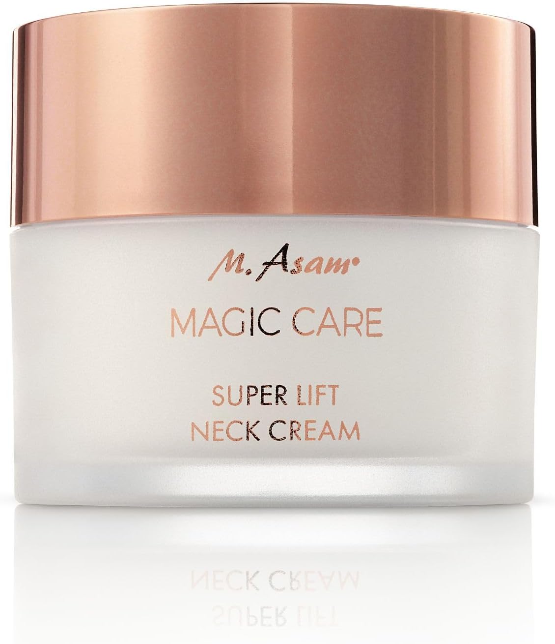 M - Asam MAGIC CARE Super Lift Crème cou & décolleté (50 ml) - Crème hydratante avec soin lissant immédiat, hydrate intensément & assouplit la peau, anti-âge, anti rides