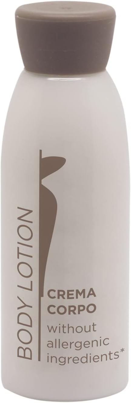 Present-More Crème corps 30ml Flower - Crème corps unidose 250 pièces pour Hotel et B&B - Crème corps unidose exempt d'allergènes à l'arôme de Thé