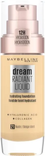 Fond de Teint Fluide Perfecteur de Teint - FPS13 - Dream Satin Liquid - Beige Doré (21) - 30 ml 30 ml (Lot de 1) 21 Beige Doré