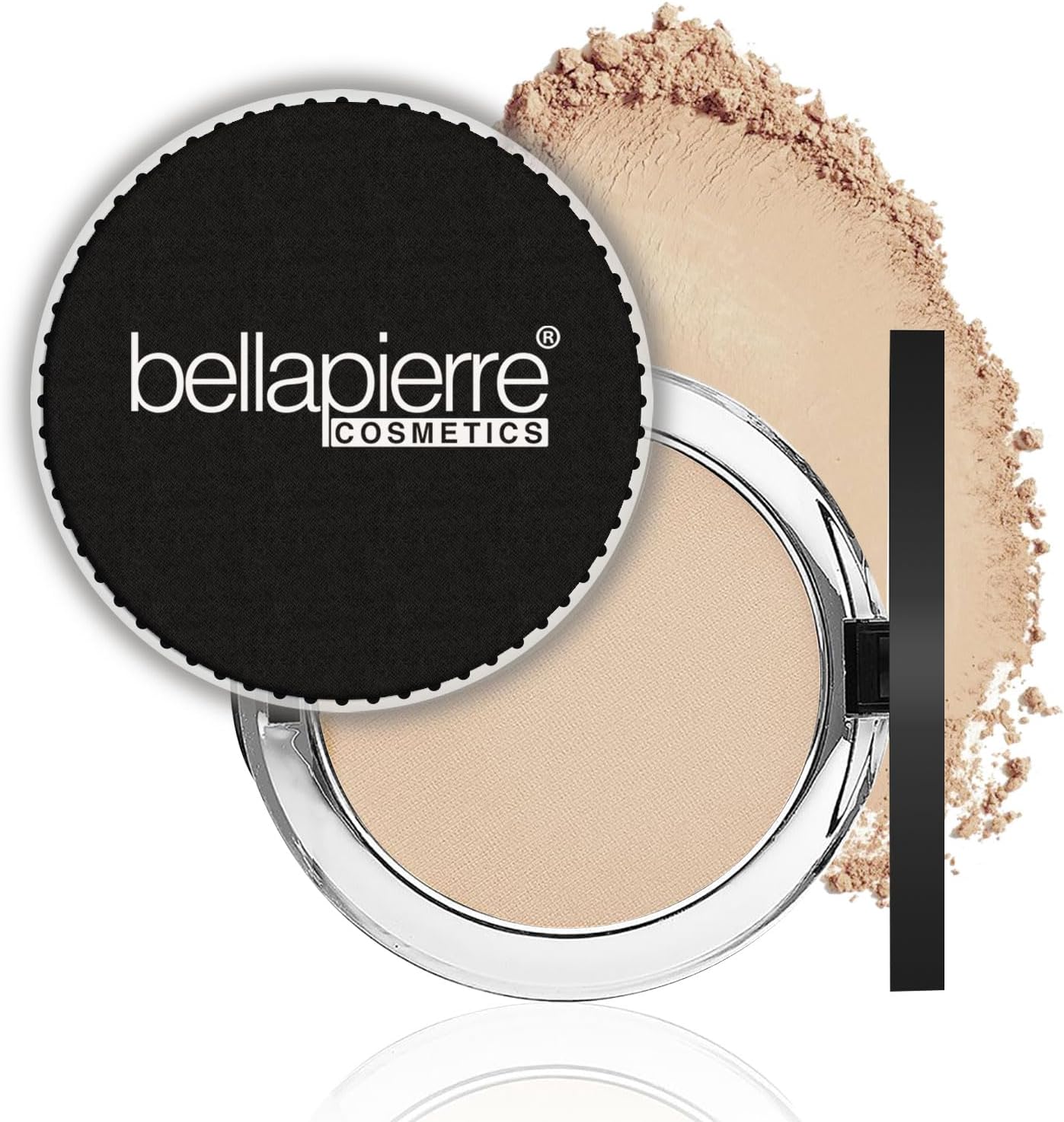 Bellapierre Compact Mineral Foundation – Fond de teint mineral compact SPF 15 - Vegan & Cruelty-Free - Hypoallergénique - Couvrance totale - 10 Grammes - Ivory