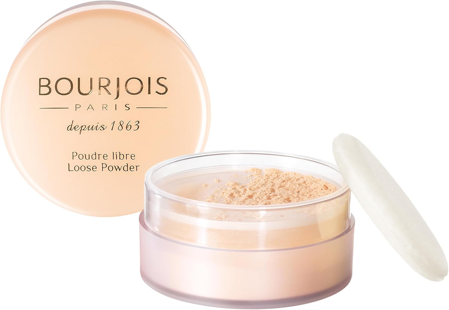 Poudre Libre - Fixe Le Maquillage, Pêche - 32 G pêche 32 g (Lot de 1)