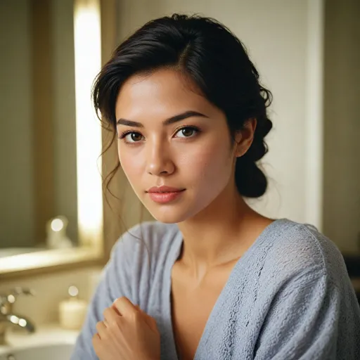 Le secret d'un teint éclatant avec la crème fond de teint de clé de peau beauté