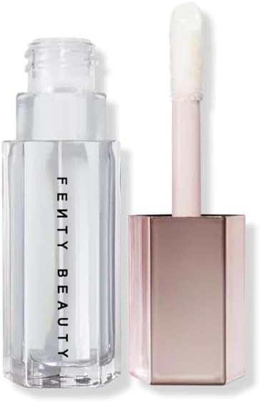 Fenty Beauty By Rihanna Gloss Bomb - Gloss universel pour lèvres - Transparent (Glass Slipper) Pantoufle en verre 9 ml (Lot de 1)