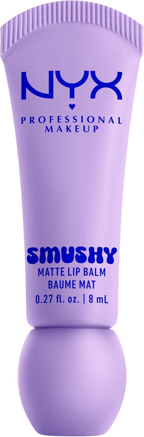 Baume à Lèvres Teinté Mat Effet Floutant - Formule Enrichie en Poudre de Riz Mochi et Céramides Nourrissants - Teintes Parfumées - Smushy Lip Balm - Teinte : Sugar Smush Sugar Smush 8 ml