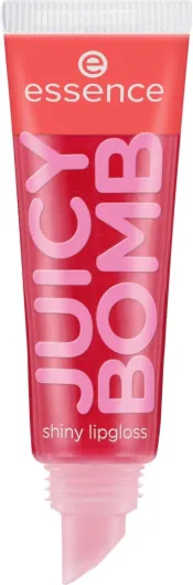 Gloss à Lèvres Juicy Bomb Shiny Lipgloss - 104 Poppin' Pomegranate Blanc 10 ml (Lot de 1)