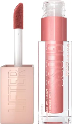 Maybelline New York - Gloss à Lèvres Hydratant & Brillance Instantanée - Enrichi en Acide Hyaluronique - Lifter Gloss - Teinte : 003 Moon