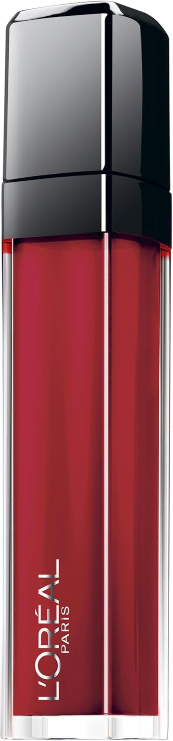 L'Oréal Paris Make Up Designer Infaillible Gloss 106 Alerte Rouge rouge foncé 1 unité (Lot de 1)