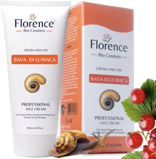 100ml - Crème Escargot Visage á l'ACIDE Hyaluronique Vitamine C - Soin Visage et Contour des yeux Certifié Biologique - Crème Visage Anti Rides Pour Tous Types de Peaux pour Femme et Homme.