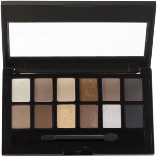Maybelline New York – Palette Fards à Paupières – The Nudes – 12 couleurs nude 1 unité (Lot de 1)