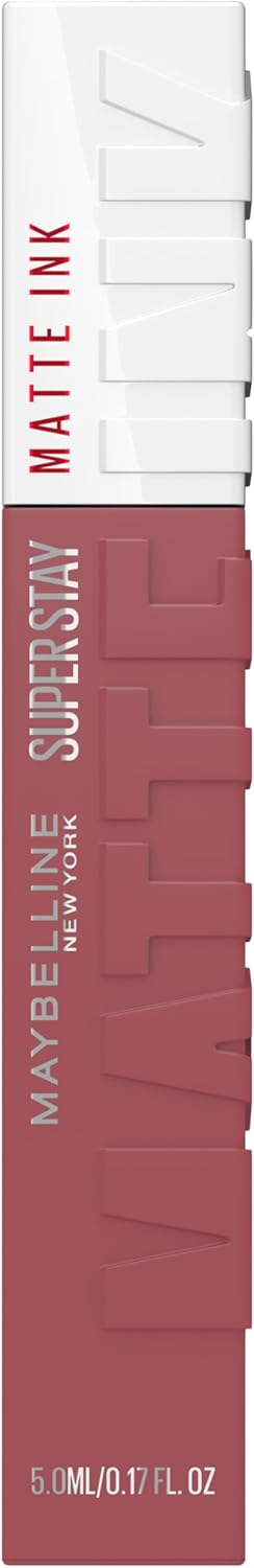 New-York – Rouge à Lèvres Mat Liquide – Longue Tenue – Superstay Matte Ink – Teinte : Soloist (140), 5 ml 140 Soloist