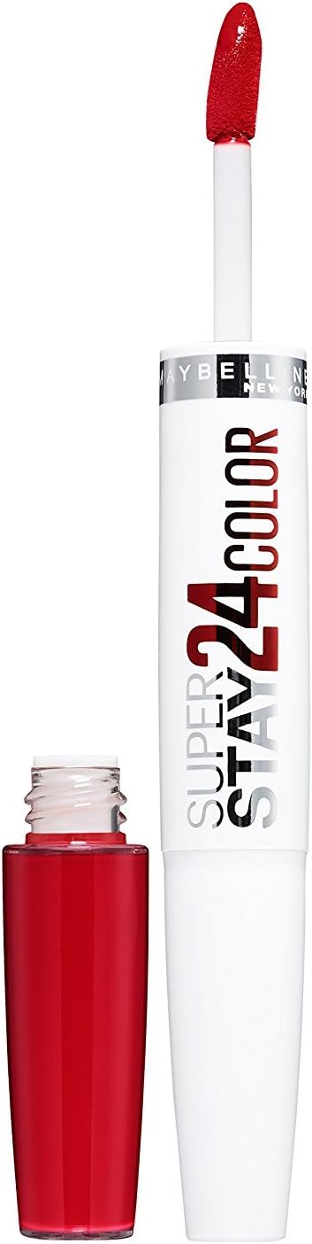 New York Superstay 24H Rouge à Lèvres Liquide 553 Steady Red-Y 1 Unité