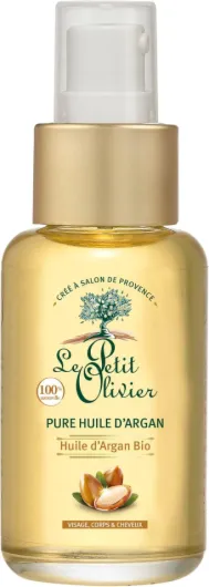 Pure Huile d'Argan Bio - Anti-Âge - Hydrate, Nourrit & Raffermit - Corps, Visage & Cheveux - 100% Naturelle - Fabriqué en France - 50 ml