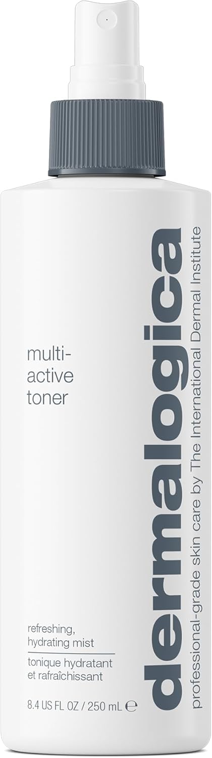 Dermalogica Multi-Active Toner - Lotion tonique hydratante à l'arnica et la lavande - Rafraîchit, apaise et prépare la peau - 250ml (1er Pack)