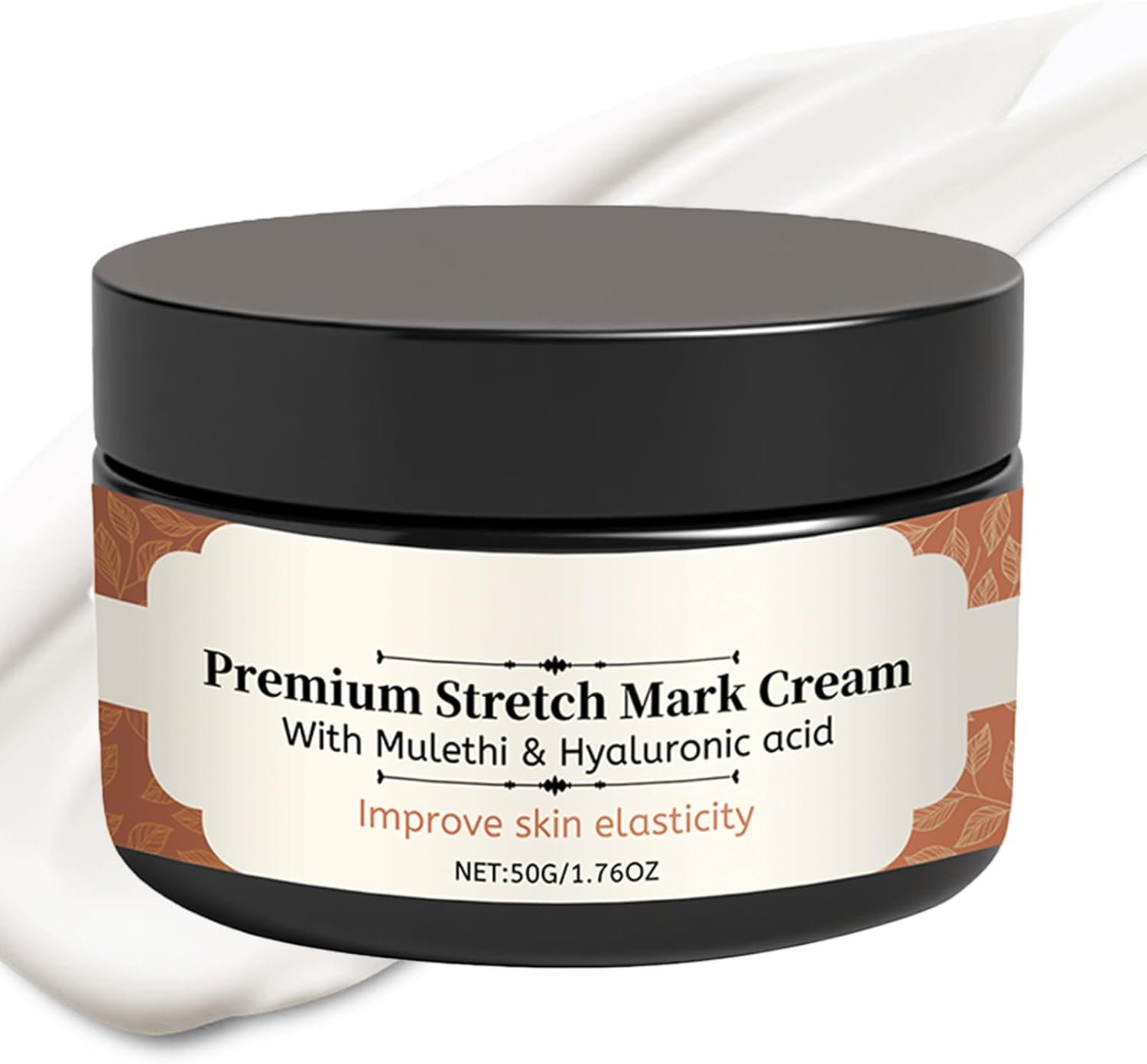 Crème Grossesse Vergetures - 50g Crème Ventre Grossesse - Lotion Non Grasse Maternité - Prévient Vergetures et Améliore Élasticité